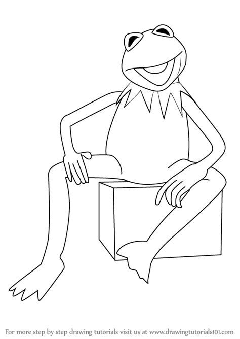 Learn How to Draw Kermit the Frog from Sesame Street (Sesame Street ...