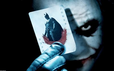 Batman Joker card, movies, The Dark Knight, Joker, Heath Ledger HD ...