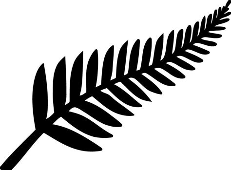 New Zealand Silver Fern Die-Cut Decal Car by BeeMountainGraphics