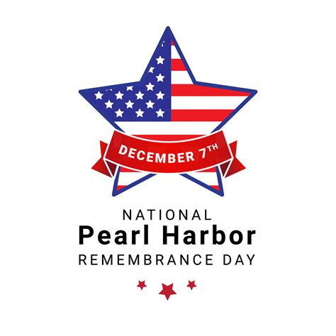 National Pearl Harbor Remembrance Day. Holiday vector concept, December ...