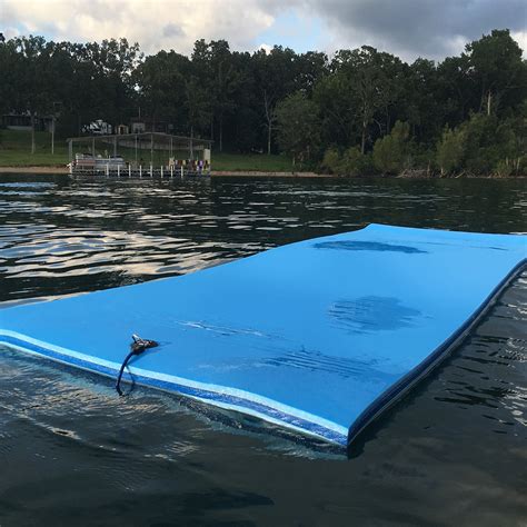 FloatDaddy™ 3-Ply Super Island | Foam Lake Floats | Ultimate Lake Mat | 16 foot