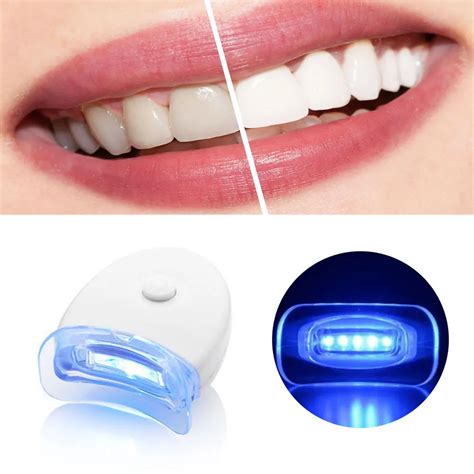 GENKENT 1PCS Dental Teeth Whitening Built in 5 LEDs Lights Accelerator Light Mini LED Teeth ...