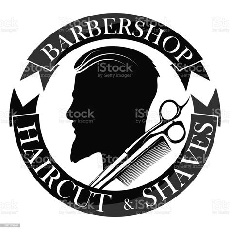 Symbol For Barbershop And Male Hair Salon Stock Illustration - Download Image Now - Adult ...