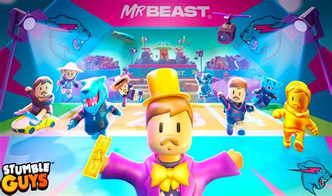 MrBeast stumbles into 'Stumble Guys' with custom-designed levels and ...