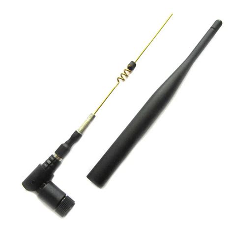 1 / 2pcs 6dBi 2.4GHz Dual Band WiFi RP SMA Antenna Wireless WAN Pigtail 6dBi Antenna-in TV ...