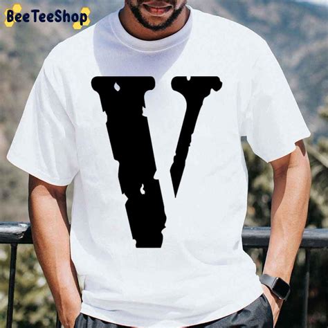 Vlone Logo Black Design Unisex T-Shirt - Beeteeshop