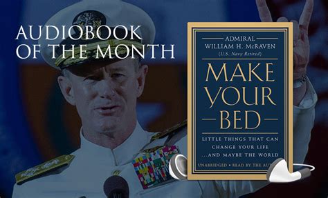 Audiobook of the Month: Make Your Bed – Libro.fm Blog