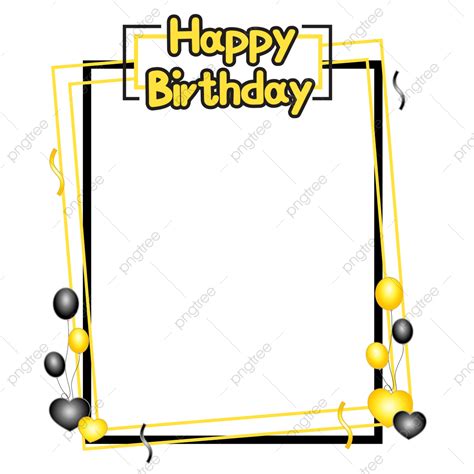 Birthday Frame Png