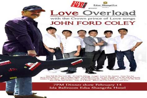 Love Overload with John Ford Coley - Philippine Concerts