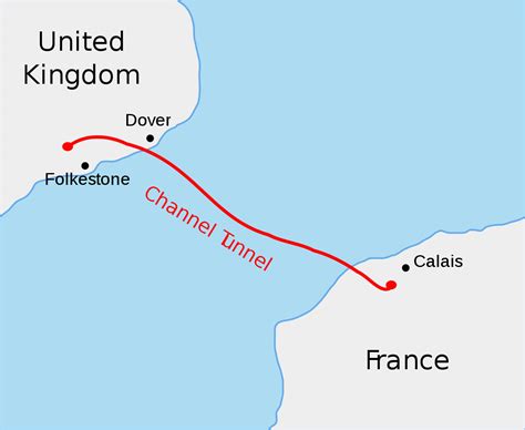 Ferry Crossings Uk to France Map | secretmuseum