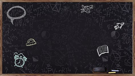 Creative Blackboard Mathematical Background, Wallpaper, Creative ...