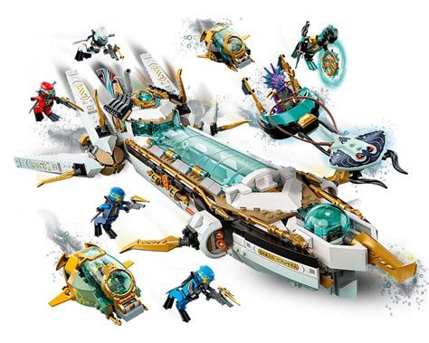 LEGO Set 71756-1 Hydro Bounty (2021 Ninjago) | Rebrickable - Build with ...