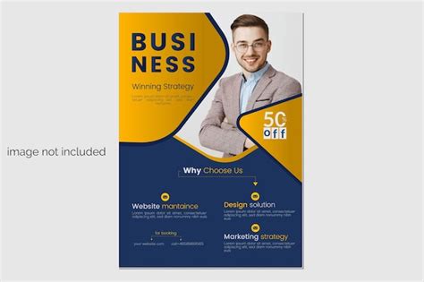 Premium Vector | Business flyer design