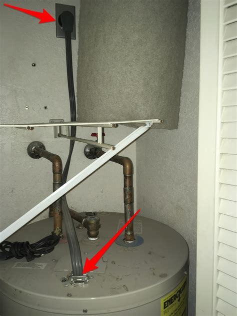 water heater - How to ground a junction box extension when using a non-metallic box? - Home ...