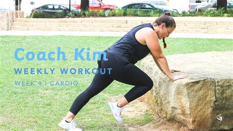 CARDIO WORKOUT (Coach Kim) - YouTube