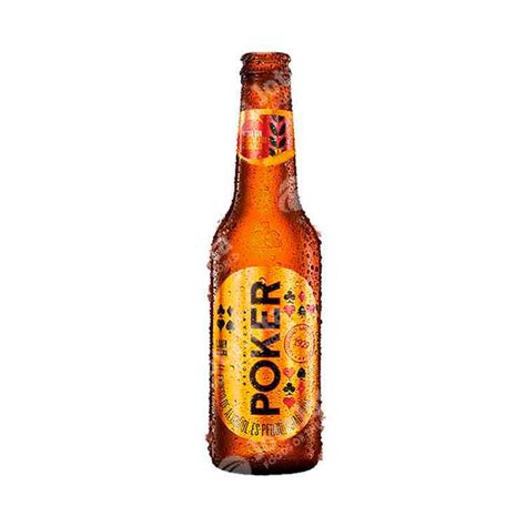 CERVEZA POKER BOTELLA 330ml – 4º – Jota Jota Foods