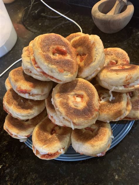 [Homemade] Bagel Bites : food