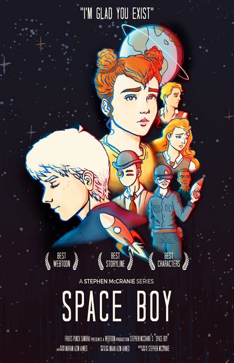 Space Boy Webtoon Movie Poster by iahme2 on DeviantArt