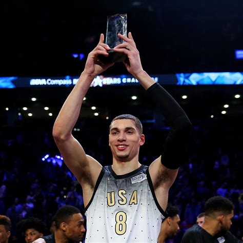 Zach LaVine Named MVP for 2016 USA vs. World Rising Stars Challenge ...