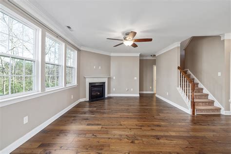 An Empty Living Room with a Fireplace · Free Stock Photo