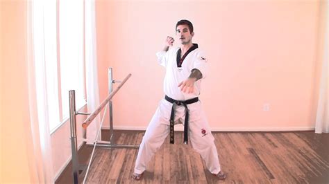 TaeKwonDo Basic Blocks Tutorial - Down, Middle, and High Block - YouTube