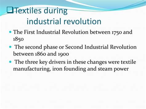 History of textile