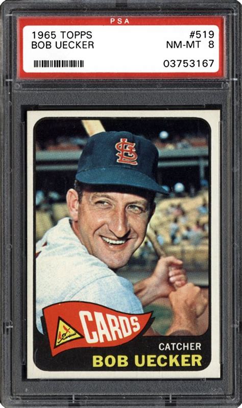 1965 Topps Bob Uecker | PSA CardFacts®