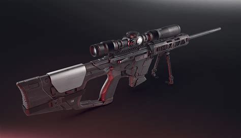 Future Weapons Sniper Rifle Concept Art