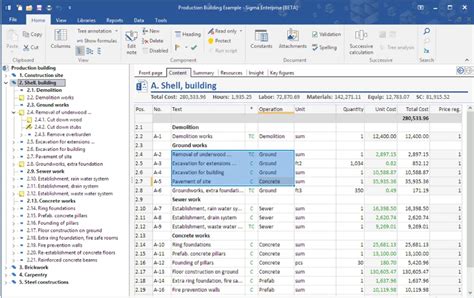 Free bill of quantities software for building industry