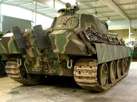 Great museum grade Panther tank with an excellent example of original paint and camouflage ...