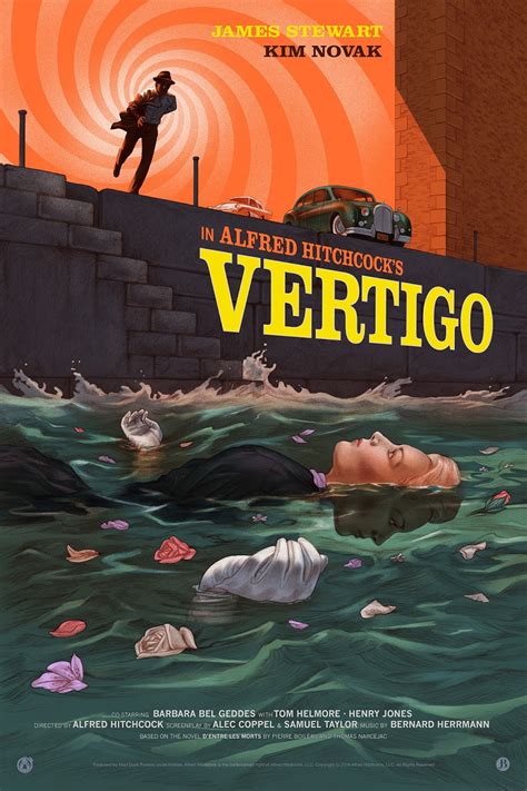 INSIDE THE ROCK POSTER FRAME BLOG: Jonathan Burton Vertigo Movie Poster ...