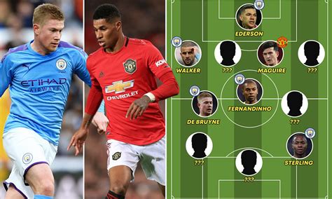 Manchester United Players - Man City Vs Manchester Utd Combined Xi Just ...