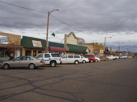 Hazen, ND : looking NE photo, picture, image (North Dakota) at city ...