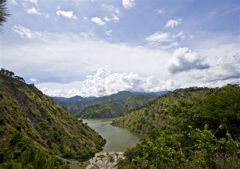 Ambuklao Dam Reservoir mountains of Bokod Benguet province Philippines Aug 2011 09