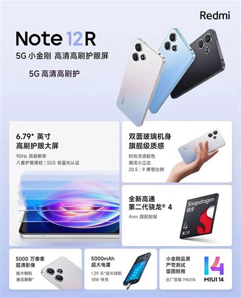 Redmi Note 12R released with 50MP camera & Snapdragon 4 Gen 2 SoC | BDPrice.com.bd