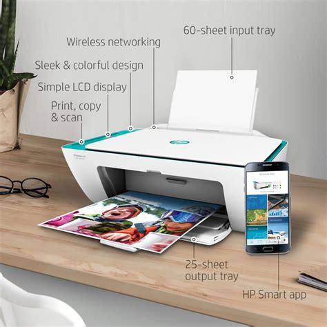 HP DeskJet 2640 All-in-One Wireless Color Inkjet Printer Only $24.00 ...