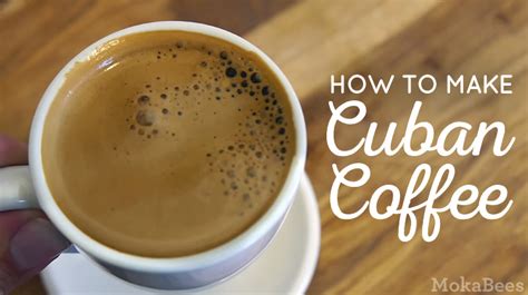 How to Make Cuban Coffee - Cafe Cubano Recipe | MokaBees