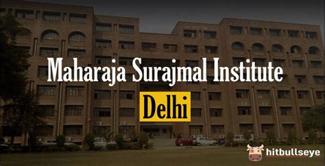 Maharaja Surajmal Institute, Delhi - Admissions, Courses and ...