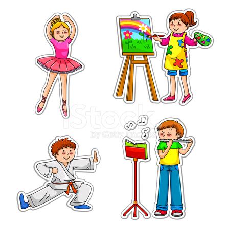 Children's Hobbies Stock Vector - FreeImages.com