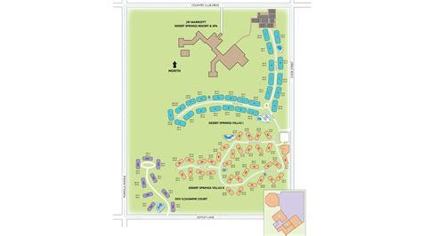 JW Marriott Desert Springs Map