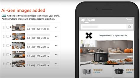 Amazon Ads launches AI image generation