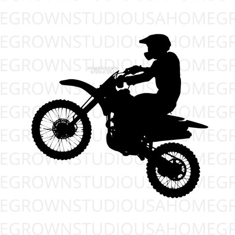 Motocross Svg Dirt Bike Motorcycle Clipart Racing Sports - Etsy