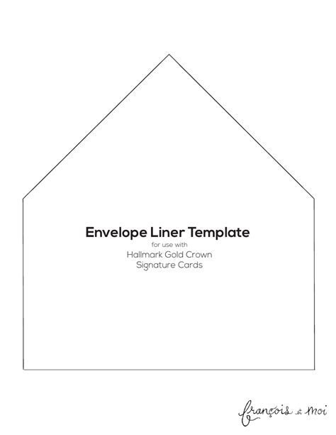 Envelope Liner Template Download Printable PDF | Templateroller