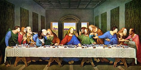 THE LAST SUPPER OF TRUMP (Painting) : pics