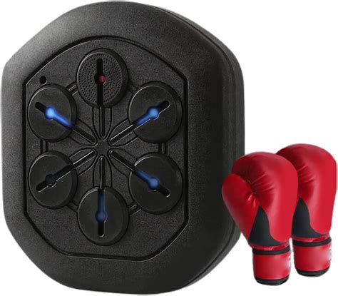 XJKH Music Electronic Boxing Wall Target Boxing Machine Smart Boxing Machine Punching Bag ...