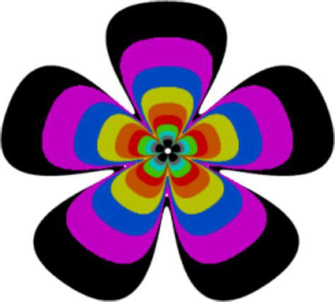 60s Flower Power Clipart