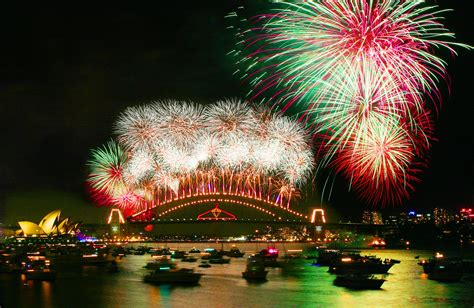 Fireworks over the Sydney