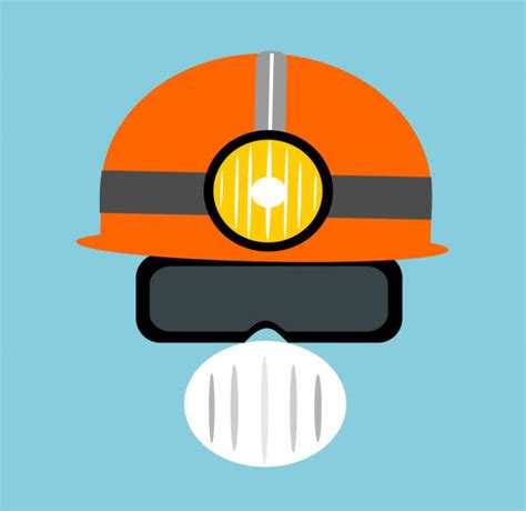 Cartoon Of A Coal Miner Hat Illustrations, Royalty-Free Vector Graphics & Clip Art - iStock