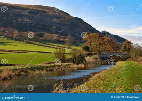 Lancaster Canal stock image. Image of mountain, england - 14057731