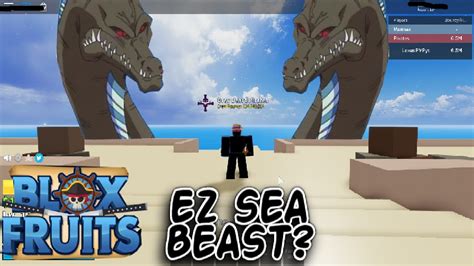 Blox Fruits | How to HUNT SEA BEASTS in to Easy WAY! - YouTube